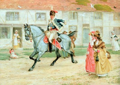 The Young Subaltern by Richard Cattermole